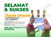 Pesantren Assalam Raih Juara Umum di Ajang FLS3N Tingkat Kabupaten Pandeglang