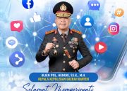 Kapolda Banten: Jaga Etika Komunikasi di Ruang Digital