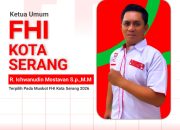 Terpilih Jadi Ketum FHI Kota Serang, Raden Ichwanudin Mostavan Ajak Insan Hockey Bersatu
