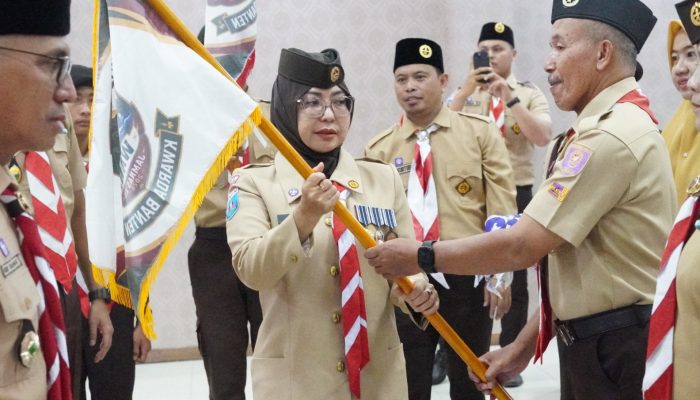 Bupati Dewi Lepas Kontingen Jambore Nasional XII Kwarcab Pandeglang